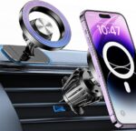 Kaistyle for Magsafe Car Mount Strong Magnets Magnetic Phone Holder for Car Phone Holder