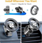 Kaistyle for Magsafe Car Mount Strong Magnets Magnetic Phone Holder for Car Phone Holder - Image 5