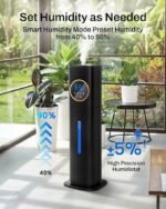 Humidifier Large Room Bedroom with Night Light, 2.1Gal(8L) Humidifiers for Home - Image 3