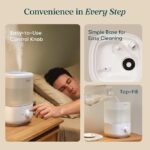 LEVOIT Top Fill Humidifiers for Bedroom, 2.5L Tank for Large Room - Image 3